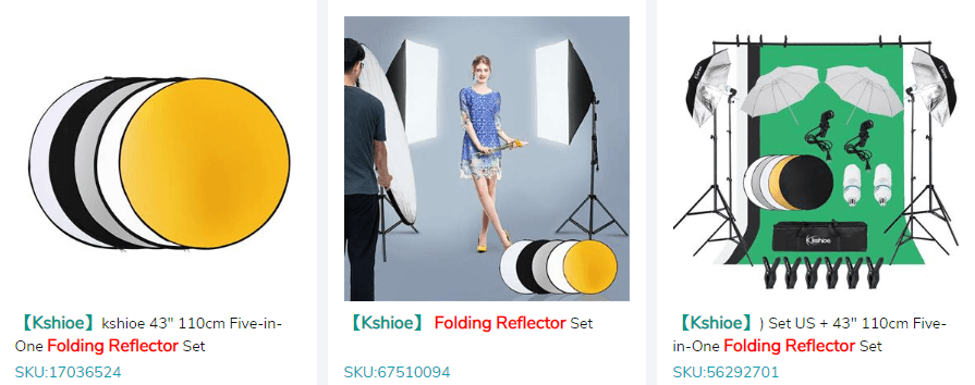 best-photography-equipment-to-dropship-folding-reflector
